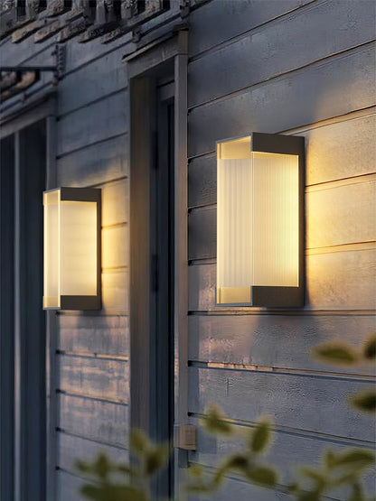 Outdoor LED Rectangle Wall Lamp