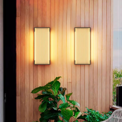Outdoor LED Rectangle Wall Lamp