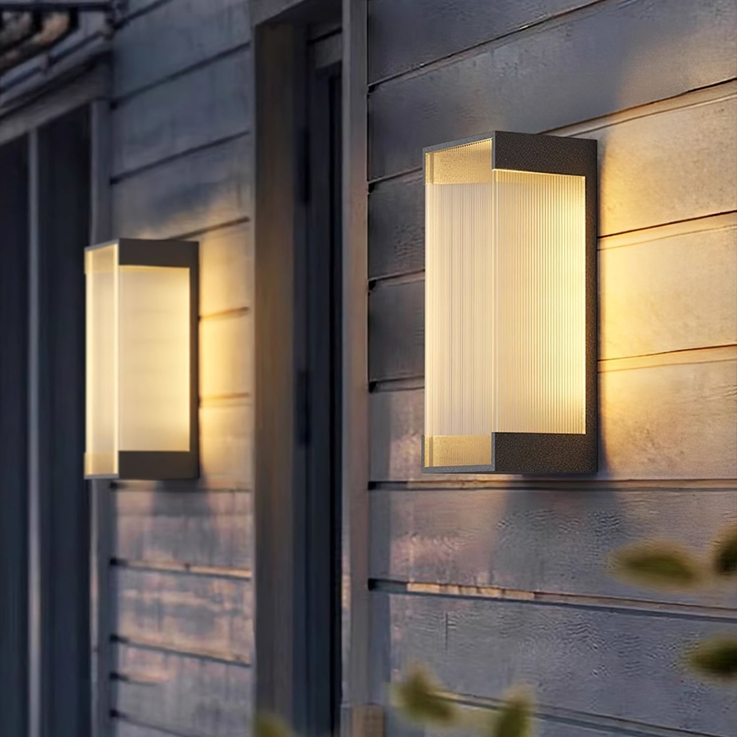 Outdoor LED Rectangle Wall Lamp