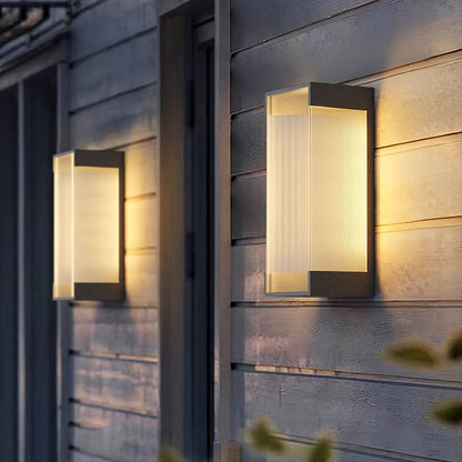 Outdoor LED Rectangle Wall Lamp