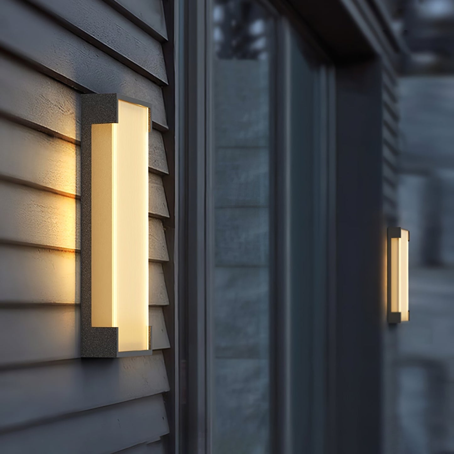 Outdoor LED Rectangle Wall Lamp