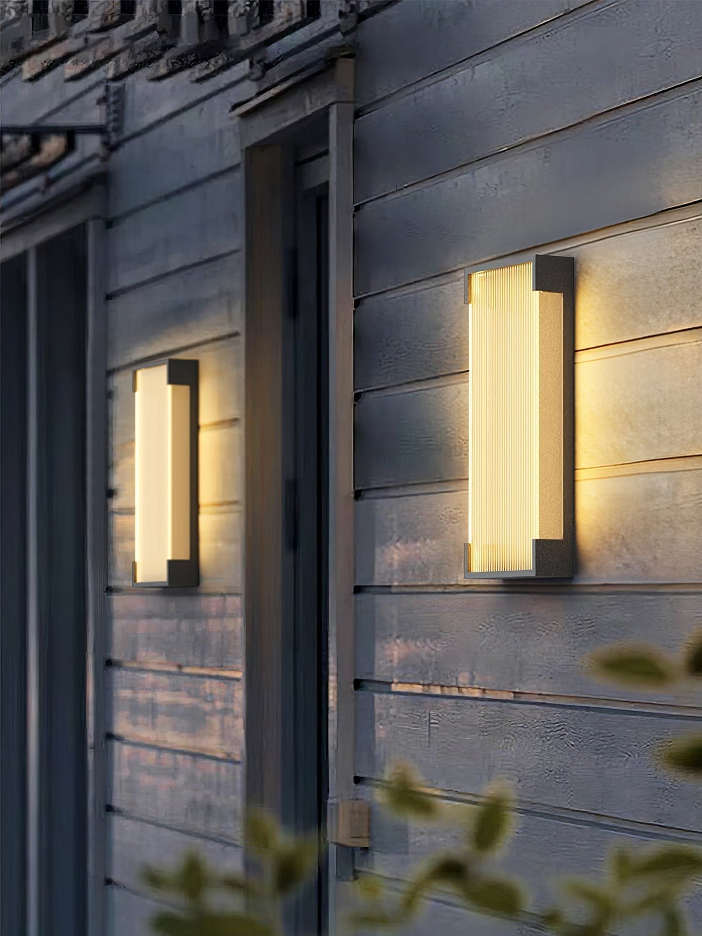Outdoor LED Rectangle Wall Lamp