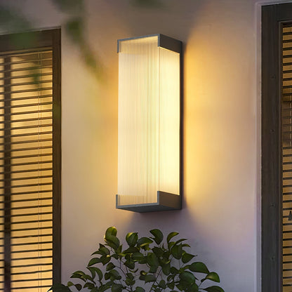Outdoor LED Rectangle Wall Lamp