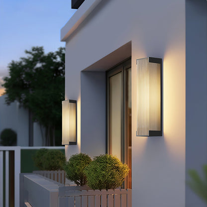Outdoor LED Rectangle Wall Lamp