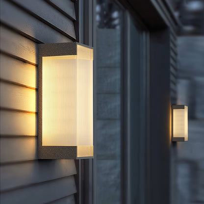 Outdoor LED Rectangle Wall Lamp