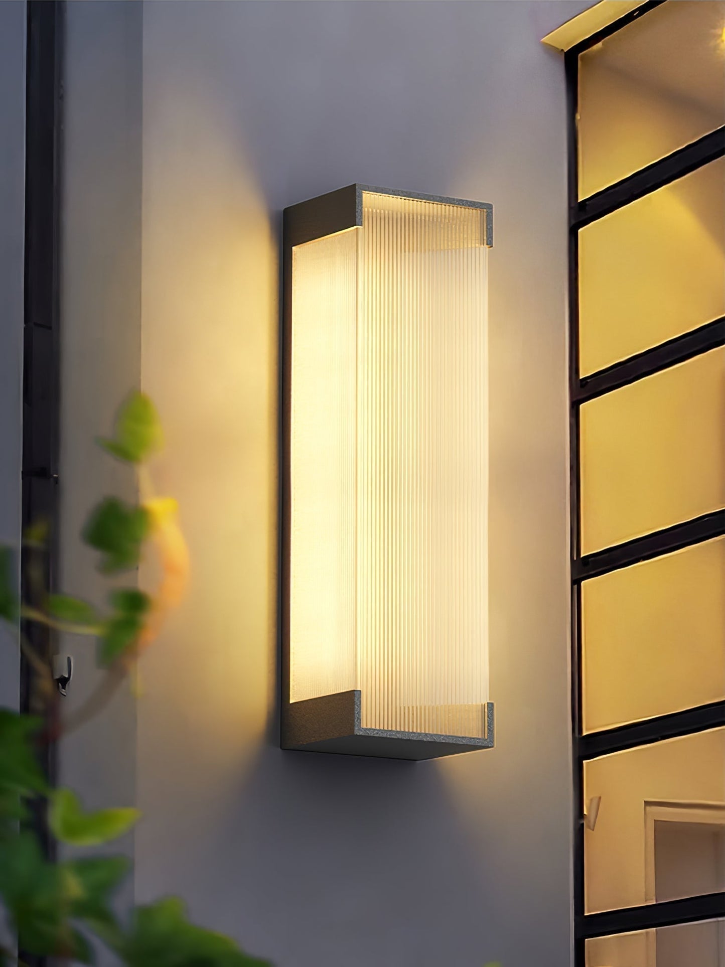 Outdoor LED Rectangle Wall Lamp