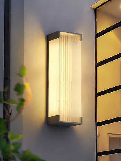Outdoor LED Rectangle Wall Lamp