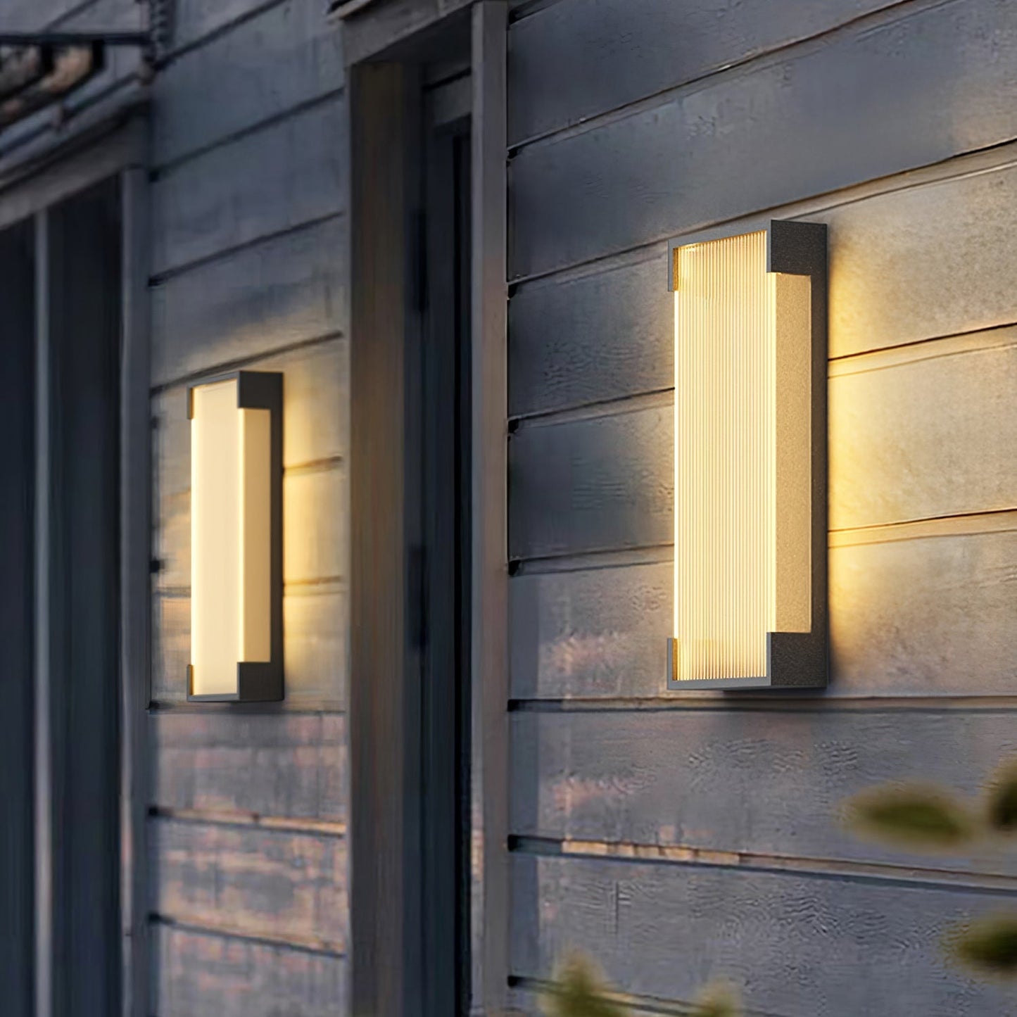 Outdoor LED Rectangle Wall Lamp