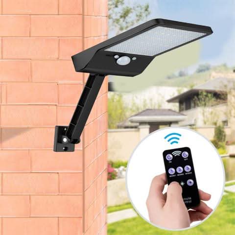Wireless Motion Sensor Outdoor Flood Light with Remote