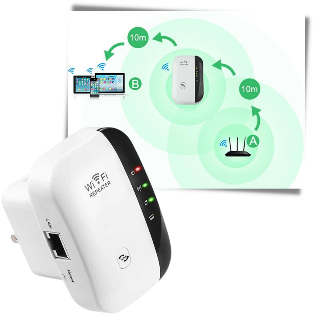 Stronger WiFi Range Amplifier Booster