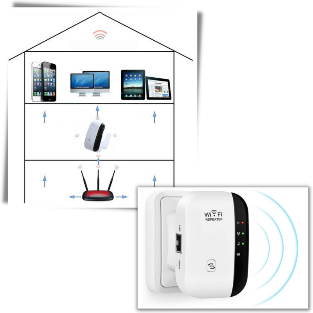 Stronger WiFi Range Amplifier Booster