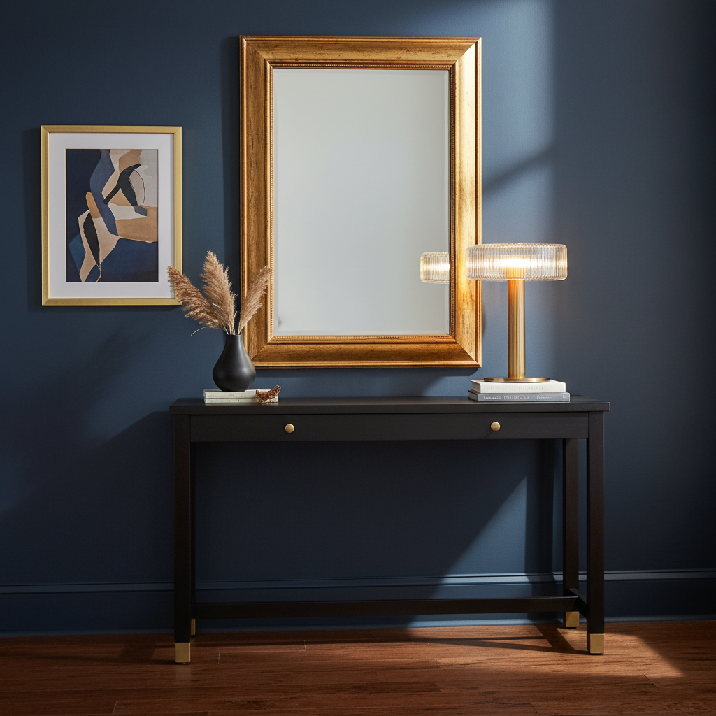 Tall Slim Floor Table Lamp