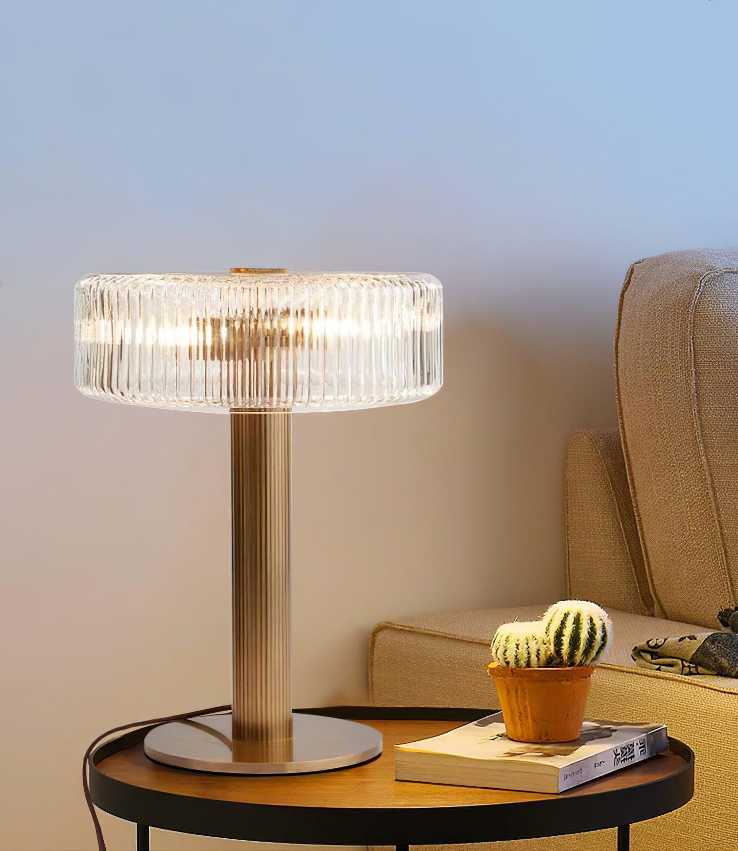 Tall Slim Floor Table Lamp