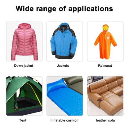 Easy Fix Patches for Down Jackets No Sew