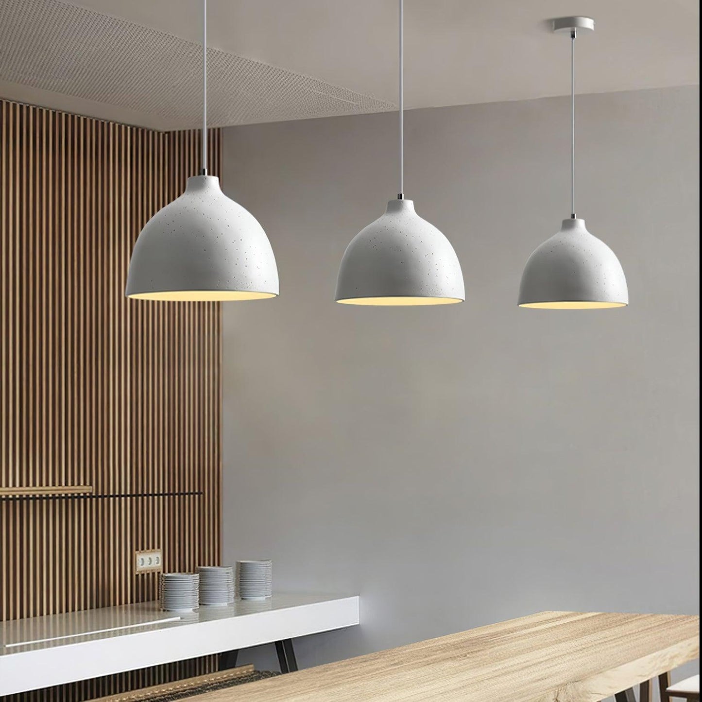 Modern Glass Pendant Drop Ceiling Lamp