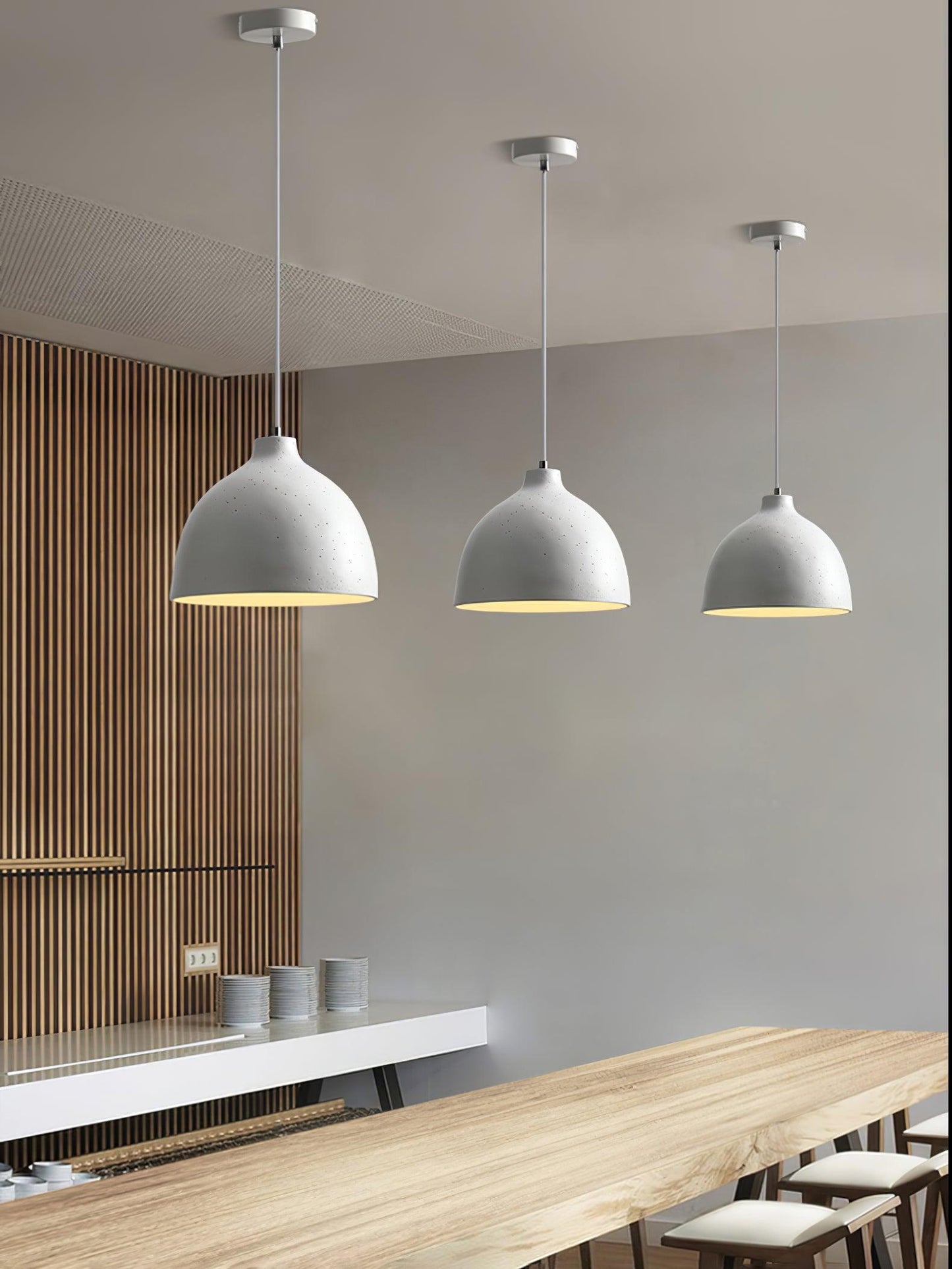 Modern Glass Pendant Drop Ceiling Lamp