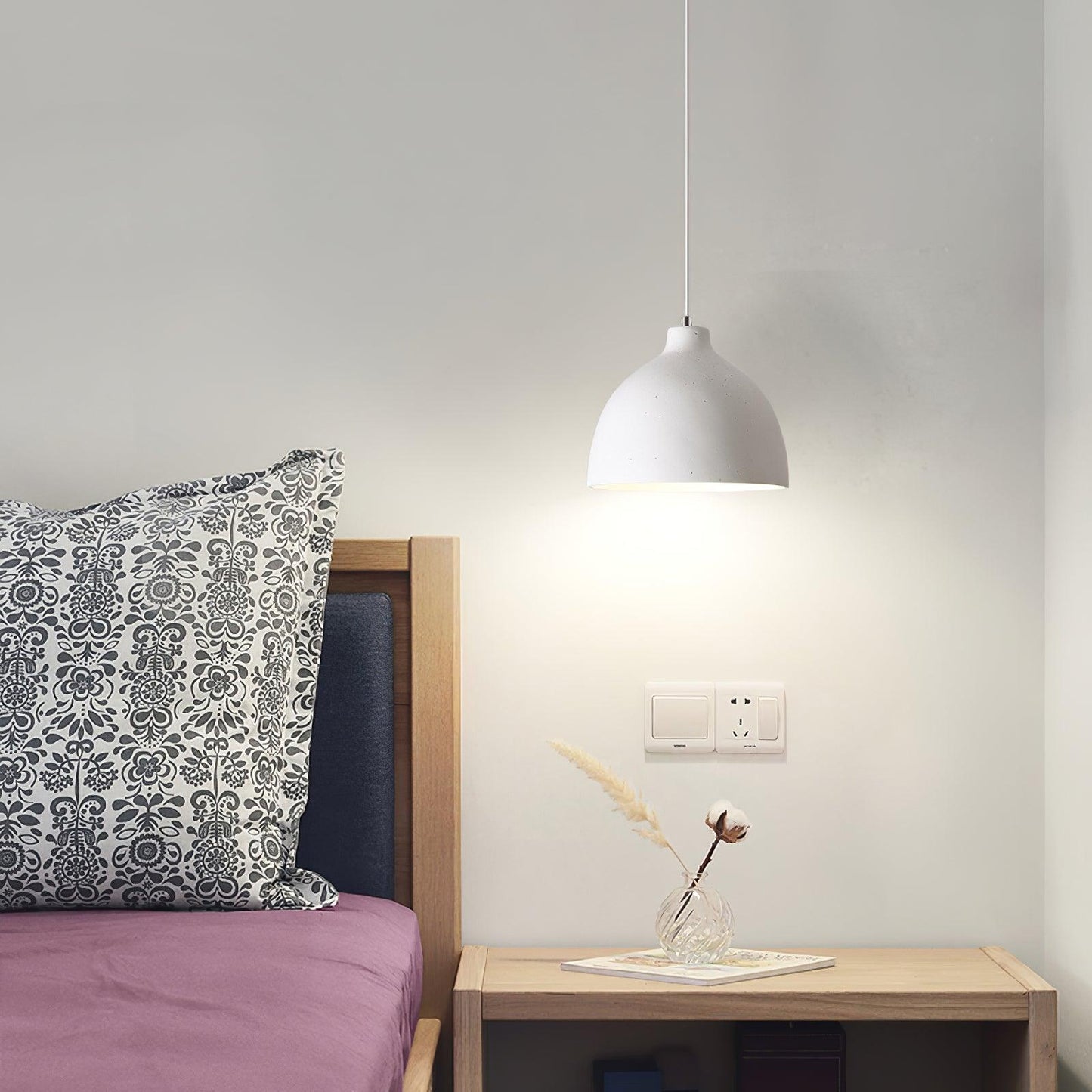 Modern Glass Pendant Drop Ceiling Lamp