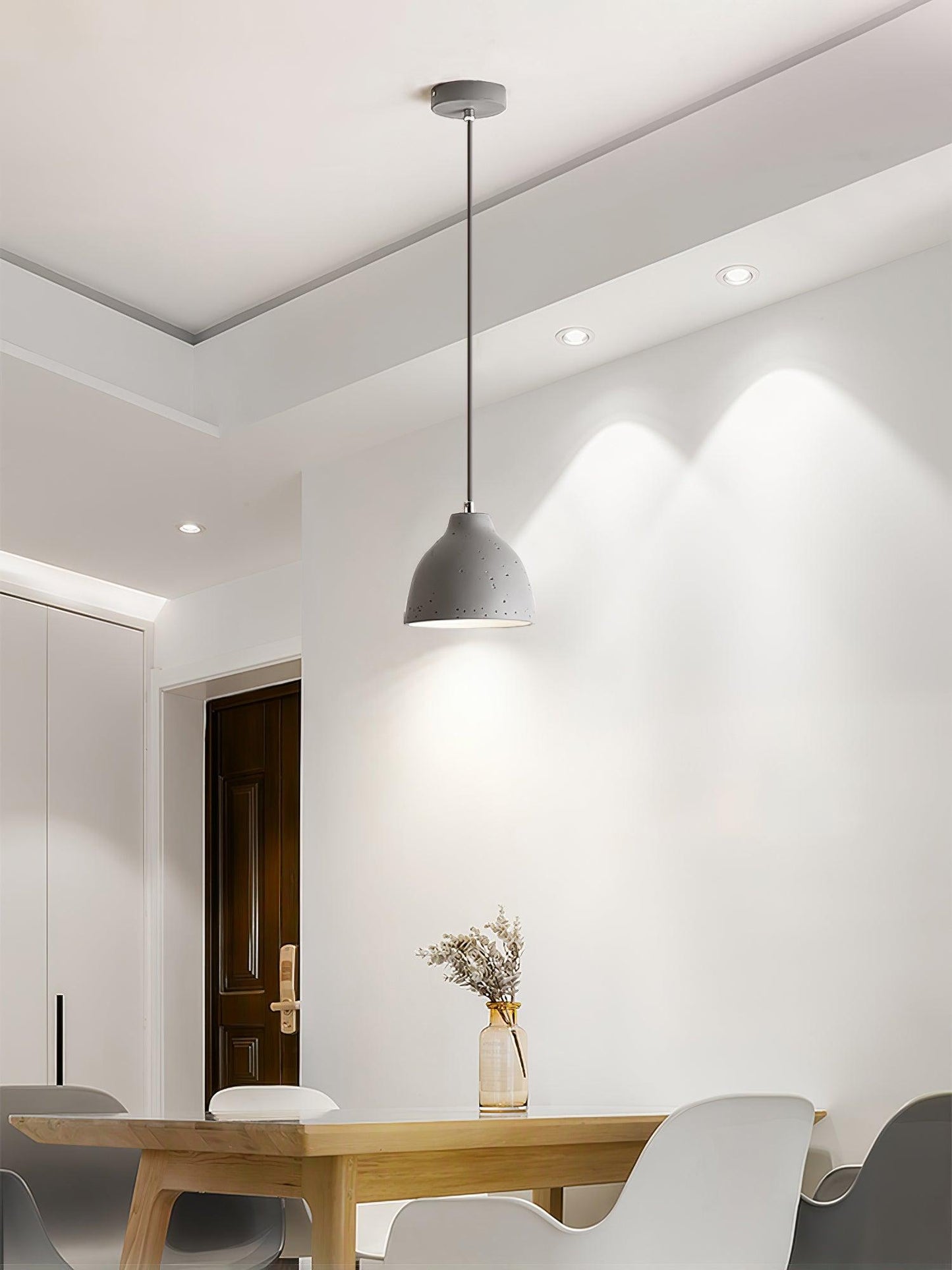 Modern Glass Pendant Drop Ceiling Lamp