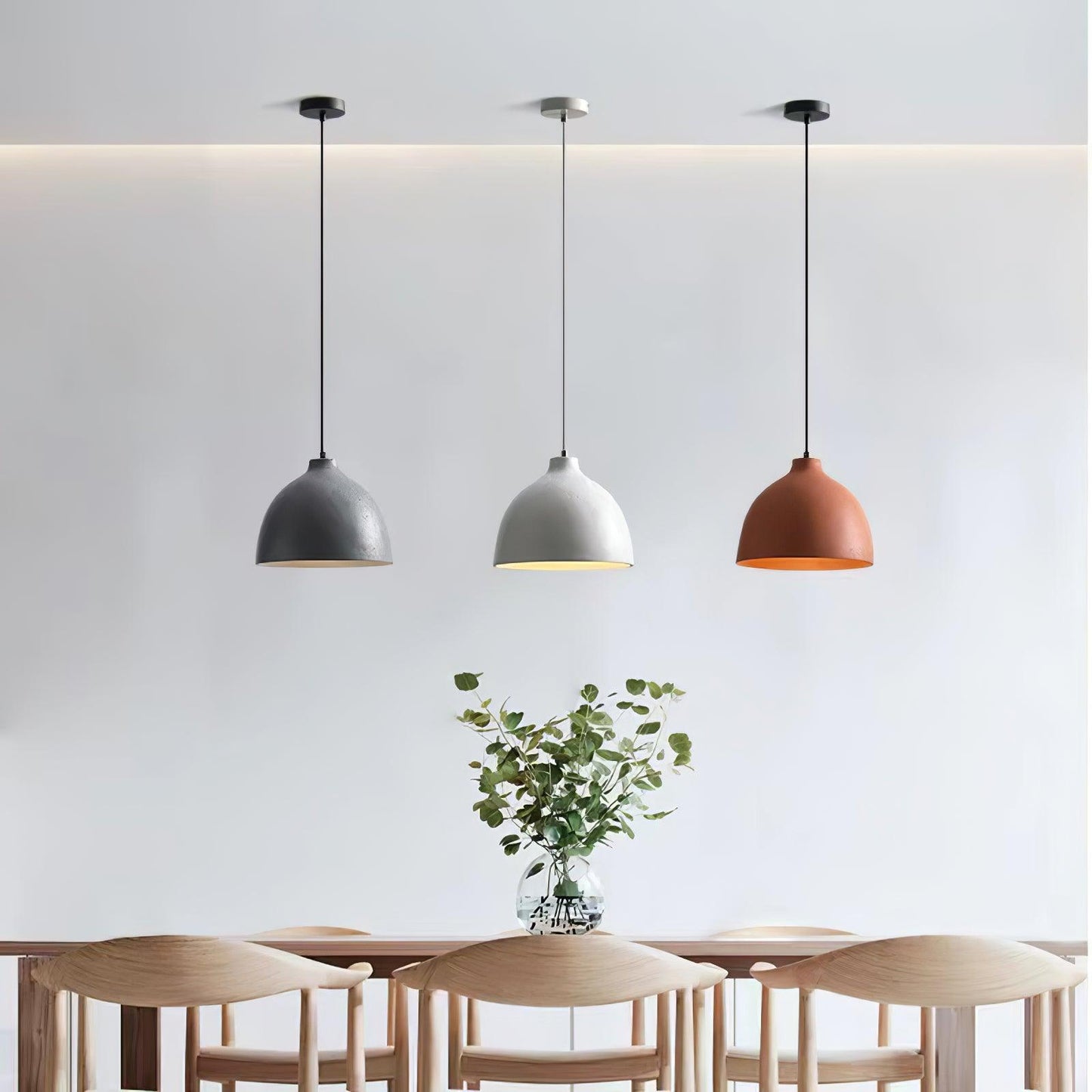 Modern Glass Pendant Drop Ceiling Lamp