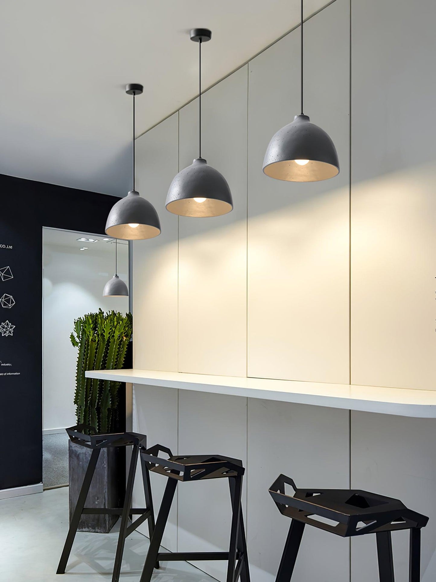 Modern Glass Pendant Drop Ceiling Lamp