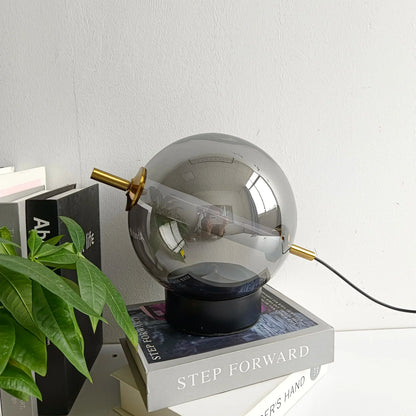 Classic Glass Desk Lamp with Soft Light