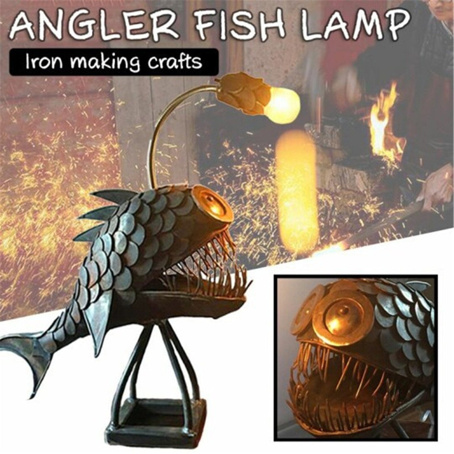 Unique Adjustable Desk Lamp with Flexible Arm