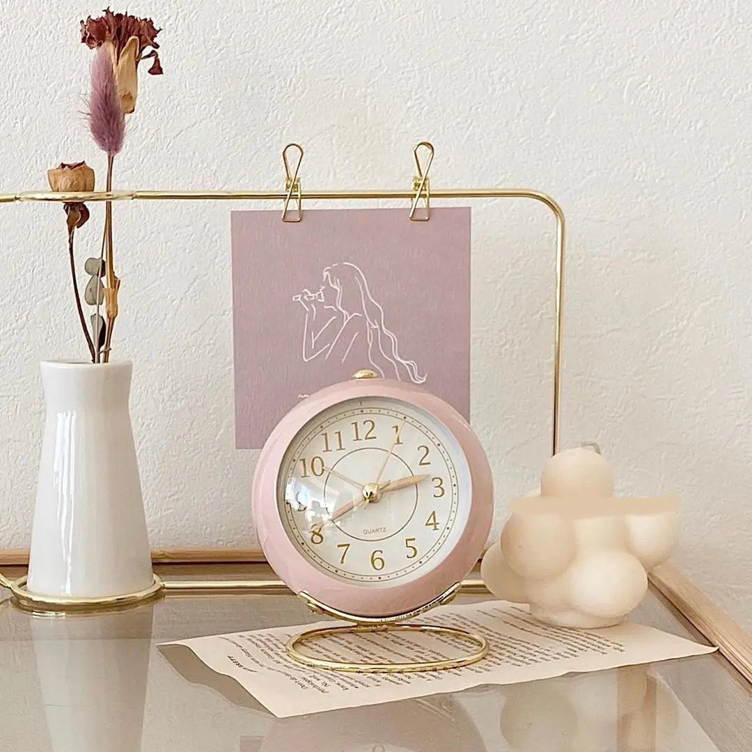 Classic Gold Tone Digital Alarm Clock