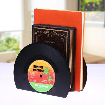 Vintage Music Album Book Ends