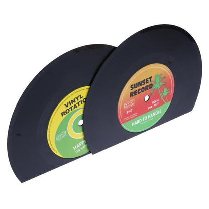 Vintage Music Album Book Ends