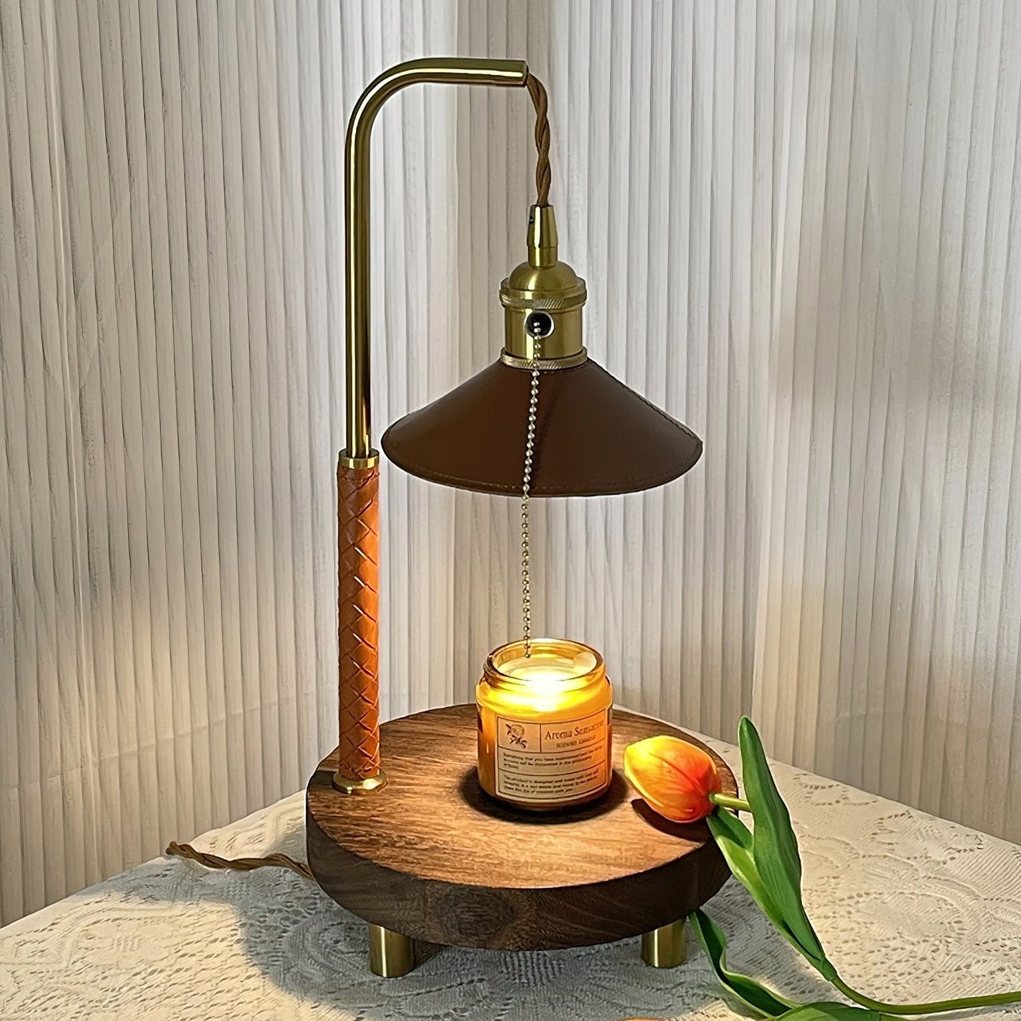 Vintage Style Candle Warm Lamp