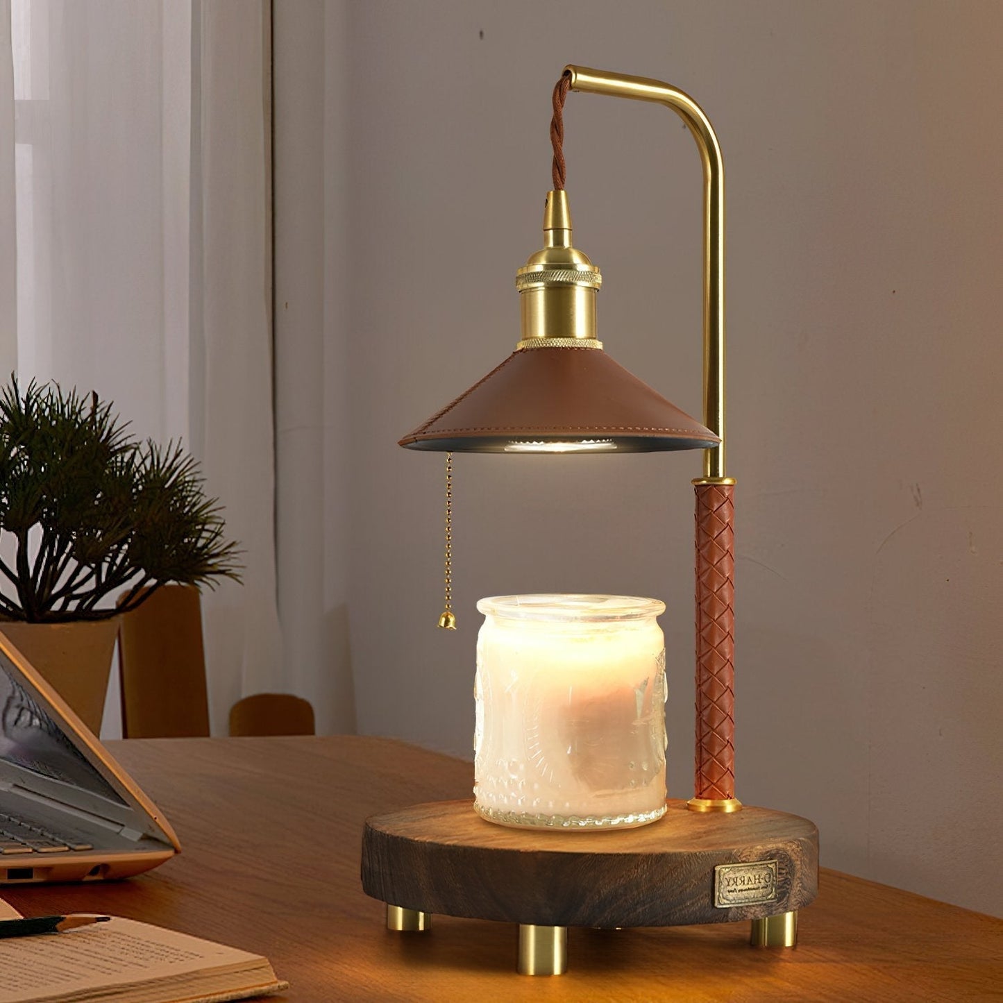 Vintage Style Candle Warm Lamp