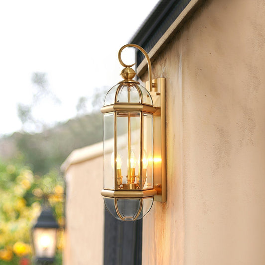 Vintage Gold Wall Sconce Light - Cofik