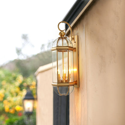Vintage Gold Wall Sconce Light