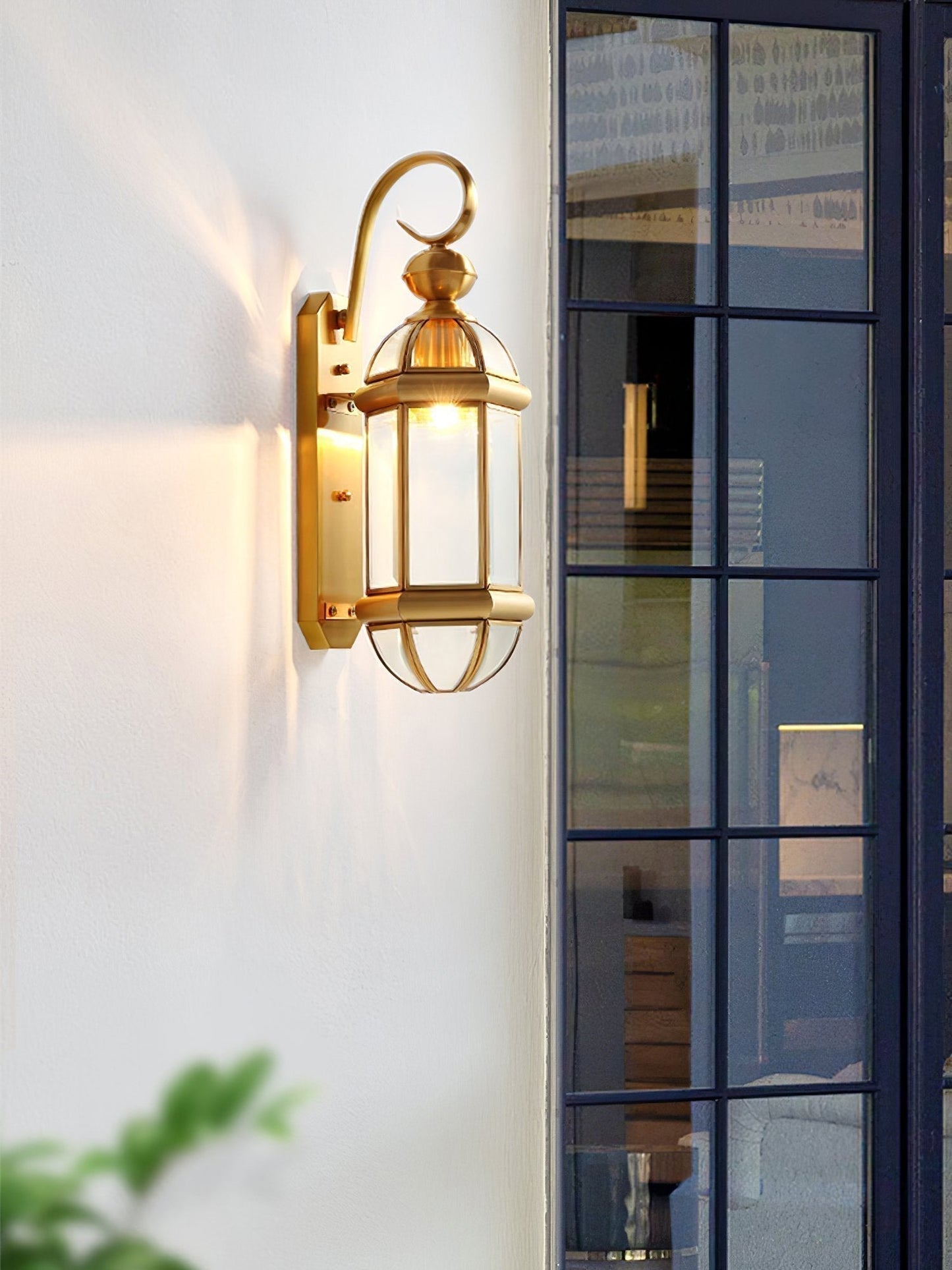 Vintage Gold Wall Sconce Light
