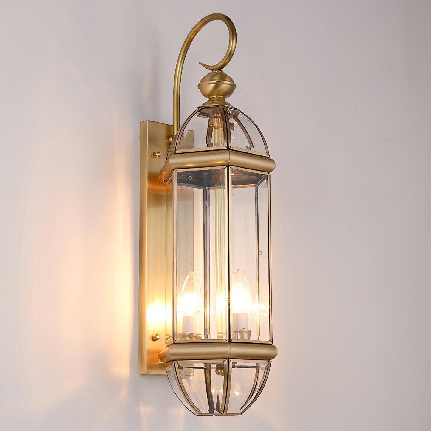 Vintage Gold Wall Sconce Light