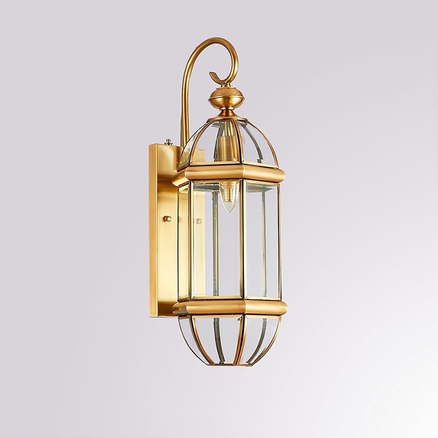 Vintage Gold Wall Sconce Light