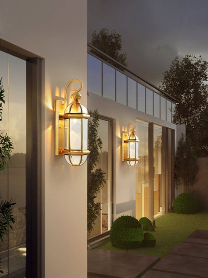 Vintage Gold Wall Sconce Light
