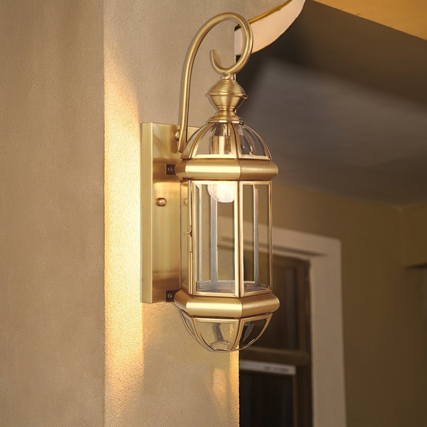 Vintage Gold Wall Sconce Light