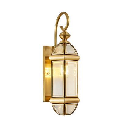 Vintage Gold Wall Sconce Light