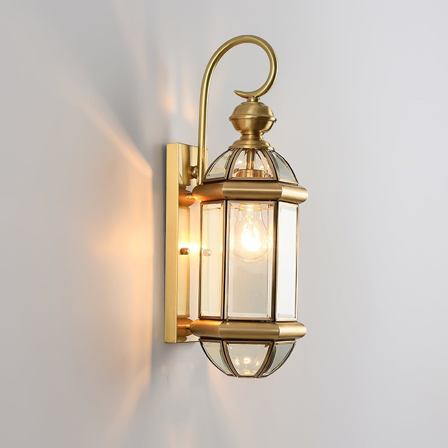 Vintage Gold Wall Sconce Light