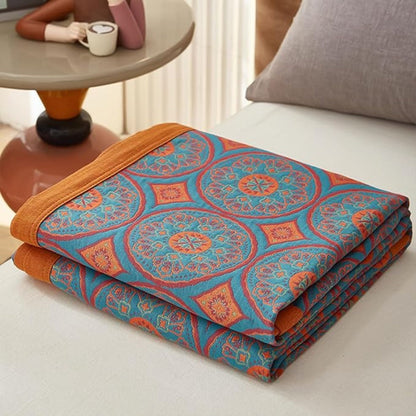 Soft Cotton Throw Blanket for Summer - Cofik