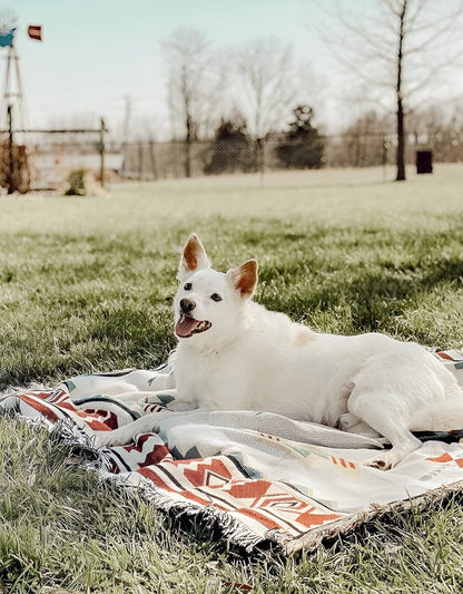 Waterproof Picnic Mat, Soft Cotton Blanket, Compact