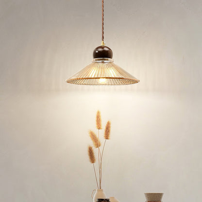 Textured Flower Drop Ceiling Lamp