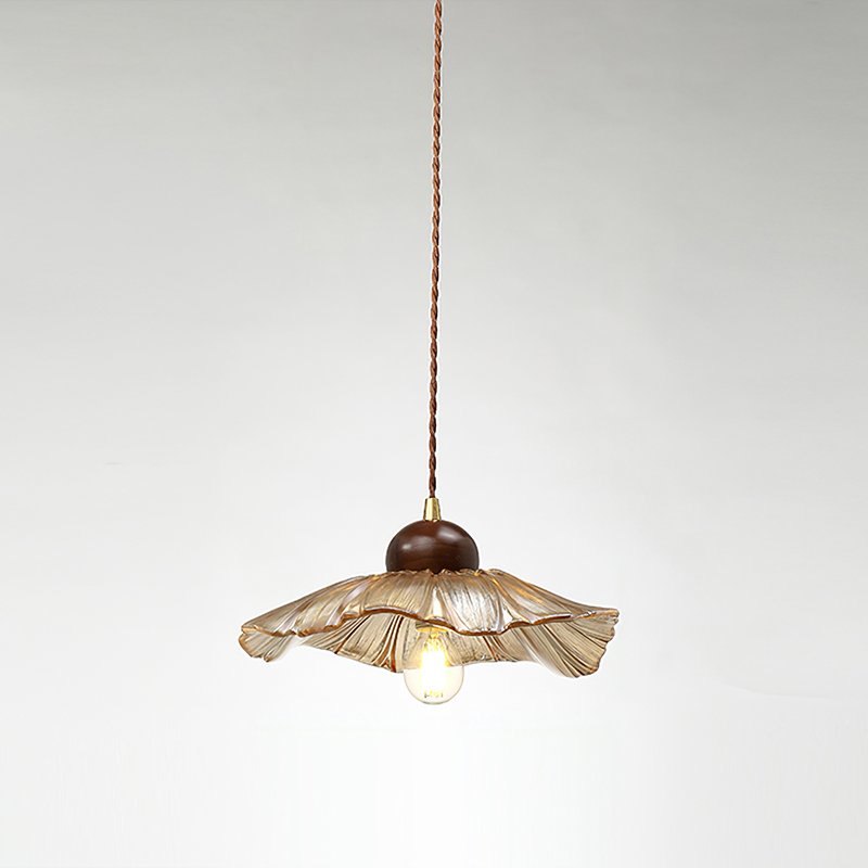 Textured Flower Drop Ceiling Lamp - Cofik