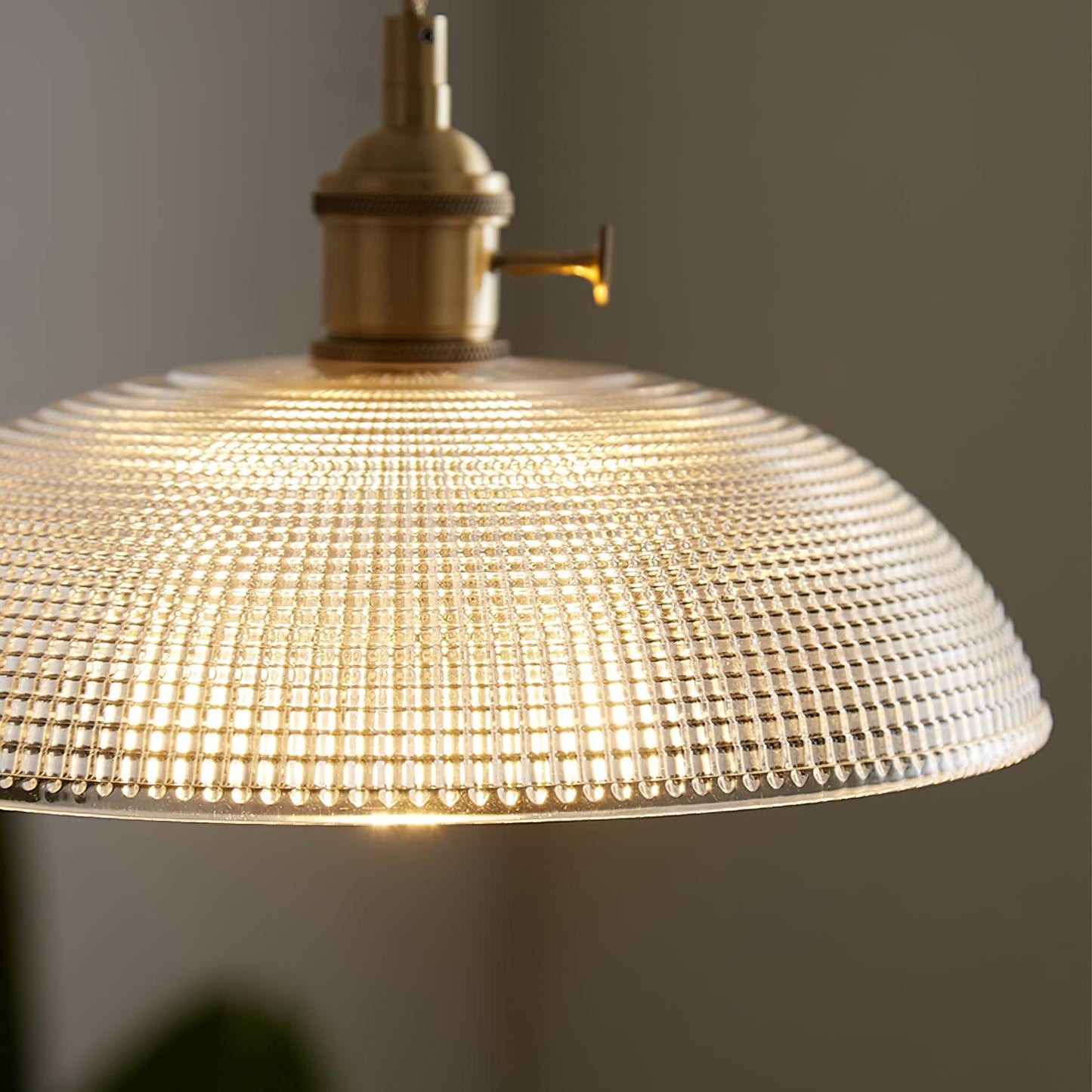 Textured Spiral Hanging Pendant Lamp