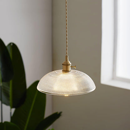 Textured Spiral Hanging Pendant Lamp - Cofik