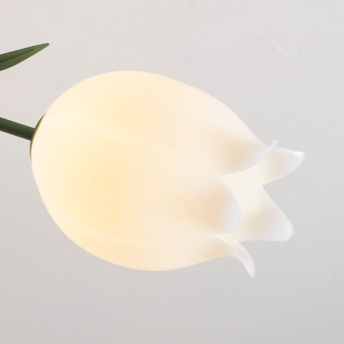 Elegant White Glass Ceiling Lamp Fixture