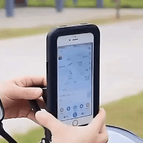 Waterproof Bike Phone Mount - 360° Adjustable Holder