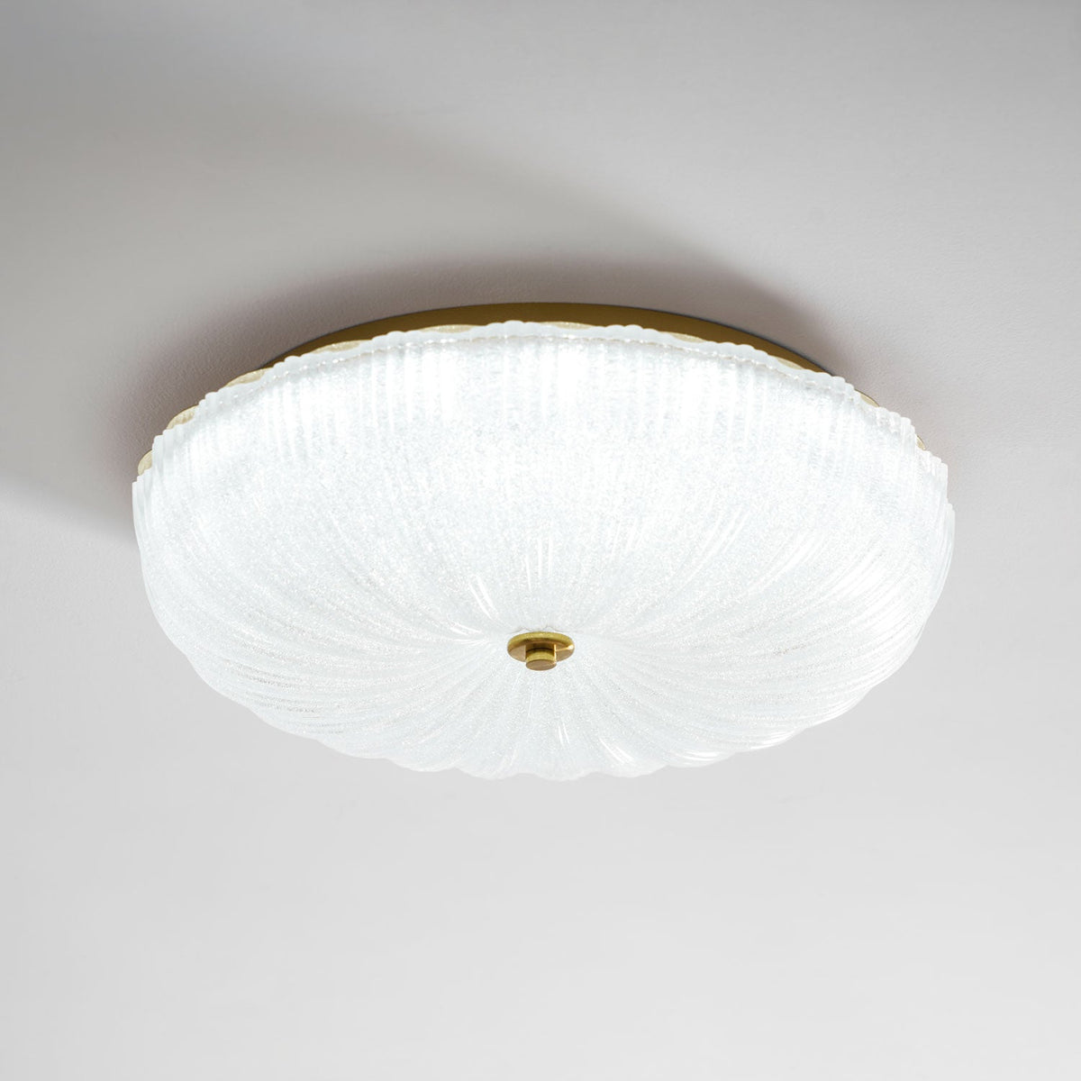 Soft Glass Pendant Light Modern Ceiling Fixture