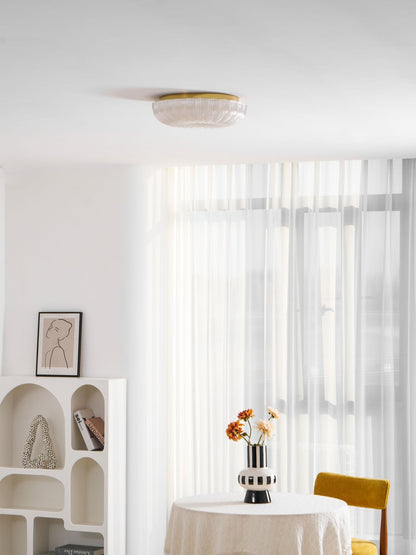 Soft Glass Pendant Light Modern Ceiling Fixture